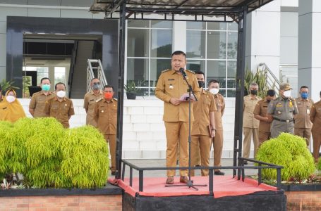 Bupati Melawi Harap ASN dan TKD Optimalkan Pelayanan