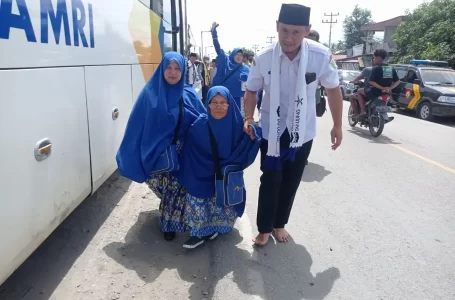 Wabup Sambas Hadiri Manasik Haji dan Persari TK Pembina