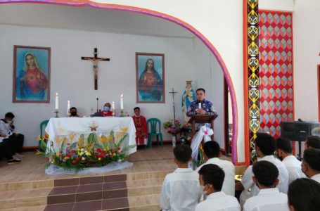 Gereja ST.Fransiskus Landau Kumpai Diresmikan