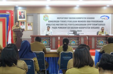 Bimtek Penilaian Maturitas SPIP Terintegrasi Resmi Dibuka