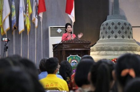 Panitia Waisak Singkawang Gelar Dharmasanti Tri Suci