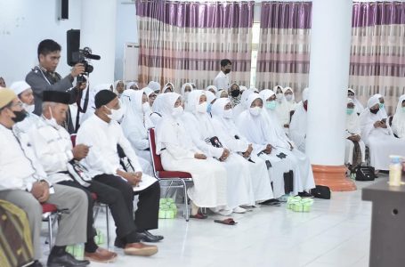 113 Jemaah Haji Kabupaten Ketapang Diberikan Pembelakan