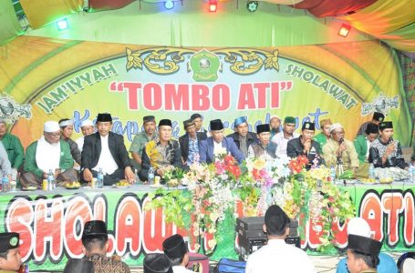 Wabup Farhan Hadiri Jam’iyyah Sholawat