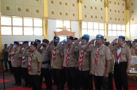 Pengurus Gerakan Pramuka Sambas Resmi Dilantik