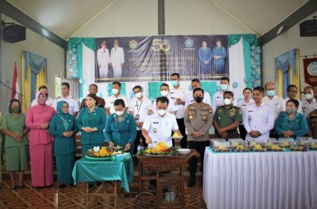 Bupati Aron Buka Acara Peringatan HKG PKK