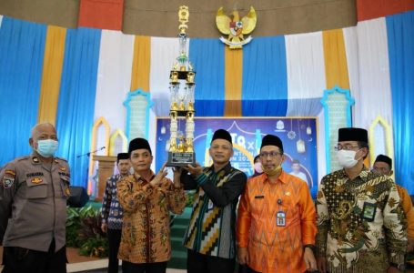 Pontianak Kota Raih  Juara Umum MTQ XXX Tingkat Kota