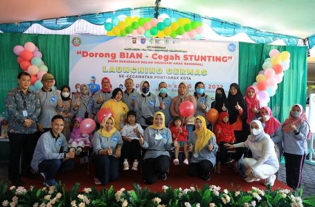 Launching Germas, Dorong Angka Imunisasi Anak