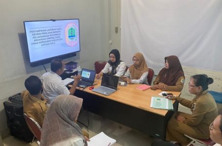 Dinas Perikanan Kapuas Hulu Rapat Evaluasi RB