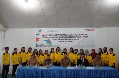Pelatihan Kewirausahaan Bagi Pelaku Usaha Mikro Dibuka