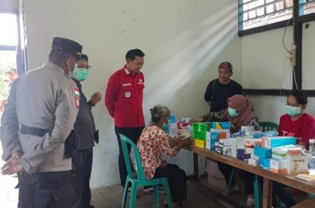 DKP2KB Bersama Puskesmas Seberuang Gelar Pelayanan PKB
