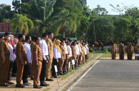 Sekda Tegaskan ASN Tak Ikuti Apel Pagi Ditindak