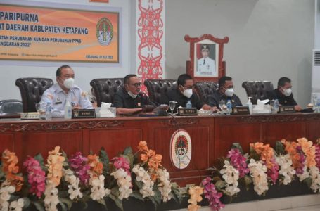 Sekda Hadiri Rapat Paripurna Kesepakatan KUA dan PPAS