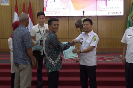 191 PNS Terima Surat Pemberhentian