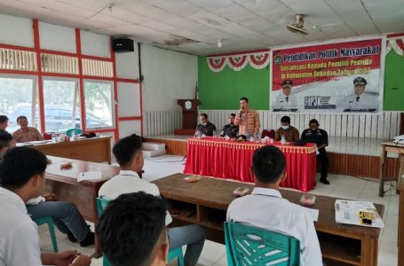 BKBP Sekadau Edukasi Pelajar Terkait Politik