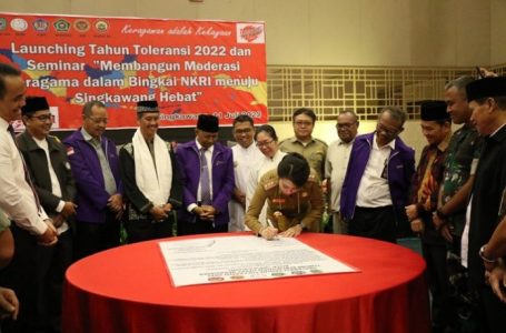 Wali Kota Singkawang Buka Launching Toleransi dan Seminar