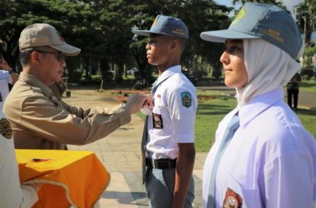 Sekda Buka Diklat Paskibraka Singkawang