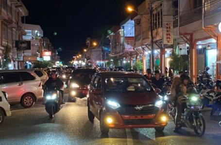Malam Idul Adha, Jalanan Singkawang Terpantau Aman