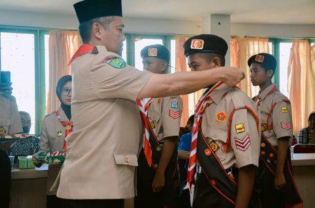 Maryadi Lepas Peserta Jambore XI Kwarcab Ketapang