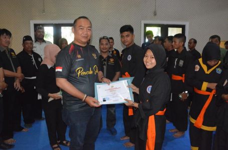 Kegiatan Kepelatihan Pelatih Pencak Silat Resmi Ditutup