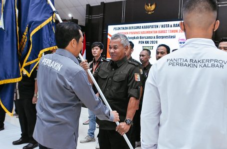 Pengurus Perbakin Ketapang Dilantik