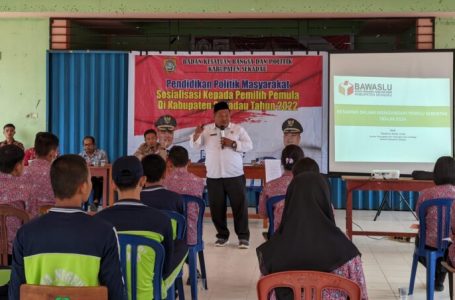Kesbangpol Kembali Sosialisasi Pendidikan Politik Masyarakat