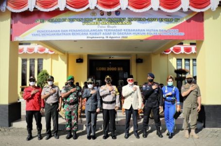 Cegah Karhutla, Kapolres Gelar Operasi Bina Karuna Kapuas