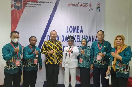 Payak Kumang Masuk 5 besar Desa tingkat Regional III