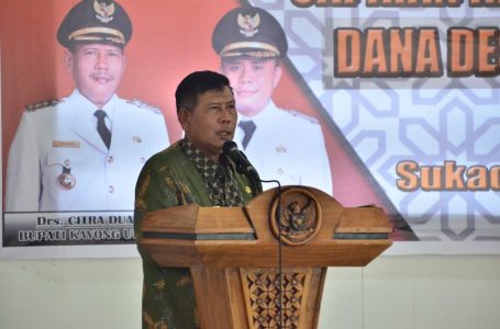 Bupati Tegaskan Realisasi Dana Desa Harus Sesuai Ketentuan