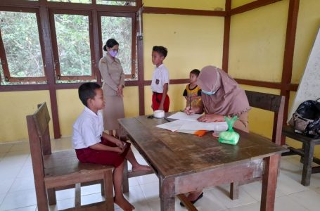 Nakes Puskesmas Embaloh Hulu Adakan Cek Kesehatan Pelajar