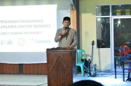 Wakil Bupati Sambas Apresiasi Bumdes Sejiram