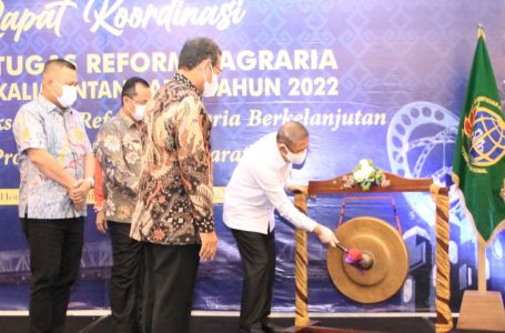 Bupati Ikuti Rakor Gugus Tugas Reforma Agraria Kalbar