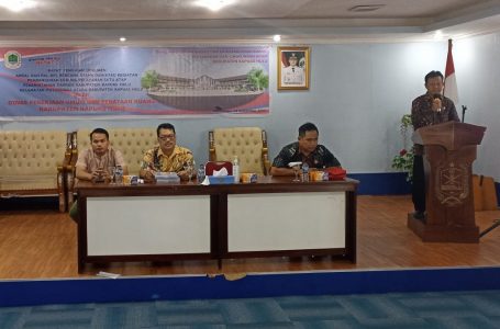 Kepala Bappeda Hadiri Rapat Penilaian Dokumen
