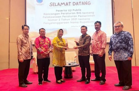 Erlina Hadiri Uji Publik Rancangan BIG