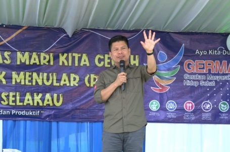Satono Ajak Masyarakat  Hidup Sehat Dengan Kegiatan Germas