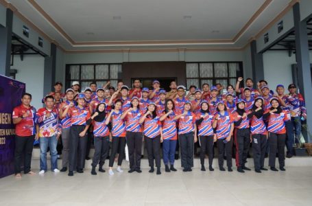 Bupati Lepas Kontingen Futsal PORPROV XIII