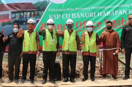 Gedung Kantor  KSP CU Banuri Harapan Kita  Akan Segera Dibangun