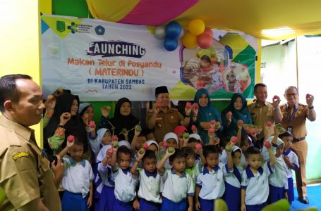 <strong>Turunkan Angka Stunting, Program Materindu Resmi Dilaunching</strong>