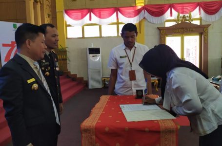 Deklarasi Damai Pemilihan Kepala Desa Digelar Sukses