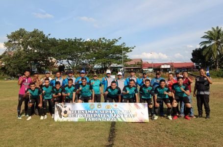 Meriahkan HUT Sekadau, Turnamen Sepak Bola Kembali Digelar