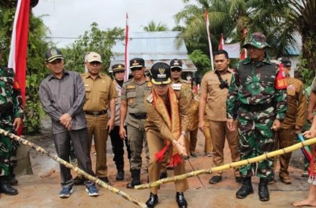 Wakot Buka Kegiatan TMMD Regtas