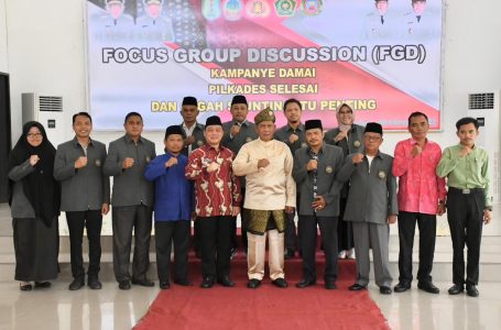 FGD Kampanye Pilkades, Bupati Sampaikan Penanganan Stunting