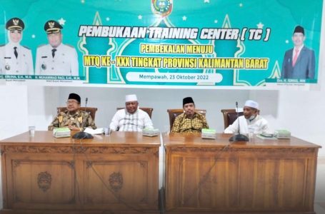 Wabup Buka Training Center Bagi Kafilah