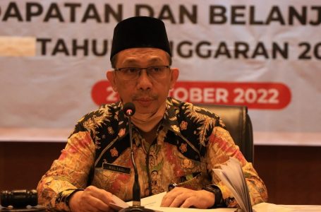 Sekda Mulyadi Buka Sosialisasi Permendagri No 84 Tahun 2022