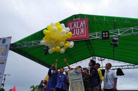Lala kuli Festival Kabupaten Sambas Resmi Dibuka