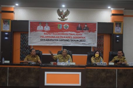 Kadis PMPD Sintang Beberkan Persiapan Pilkades Serentak