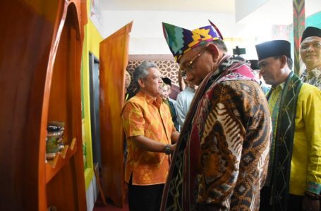 MTQ Kalbar Expo, Kubu Raya Pamerkan Sampan Menanjak
