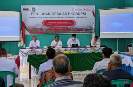 Penilaian Program Percontohan Desa Antikorupsi Sukses Digelar