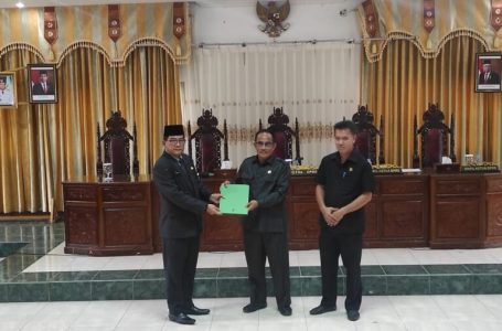 Pemkab Sampaikan Jawaban Pemandangan Umum Fraksi DPRD