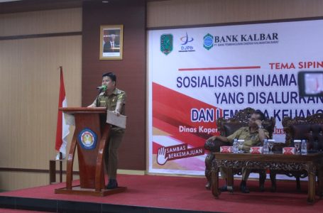 Bupati Buka Sosialiasi Program Pinjaman Kredit Usaha Mikro