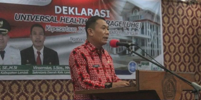 Pemkab Dukung Capaian UHC-JKN di Kabupaten Landak